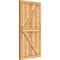 Ekena Millwork Framed Board-n-Batten Shutters w/Z-Bar, Rough Sawn Western Red Cedar, 21 1/2W x 41H, PR RBF06Z21X041RWR - alternate 4